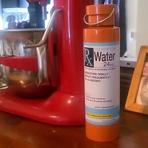 Rx Prescription water bottle, 24 ounce